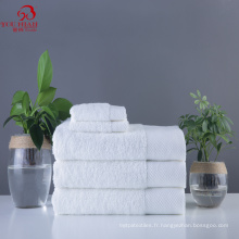 Taille personnalisée 100% coton Hôtel Home Zero Twist Tweel 800gsm Set Bath Face Face Mand Towels avec logo privé